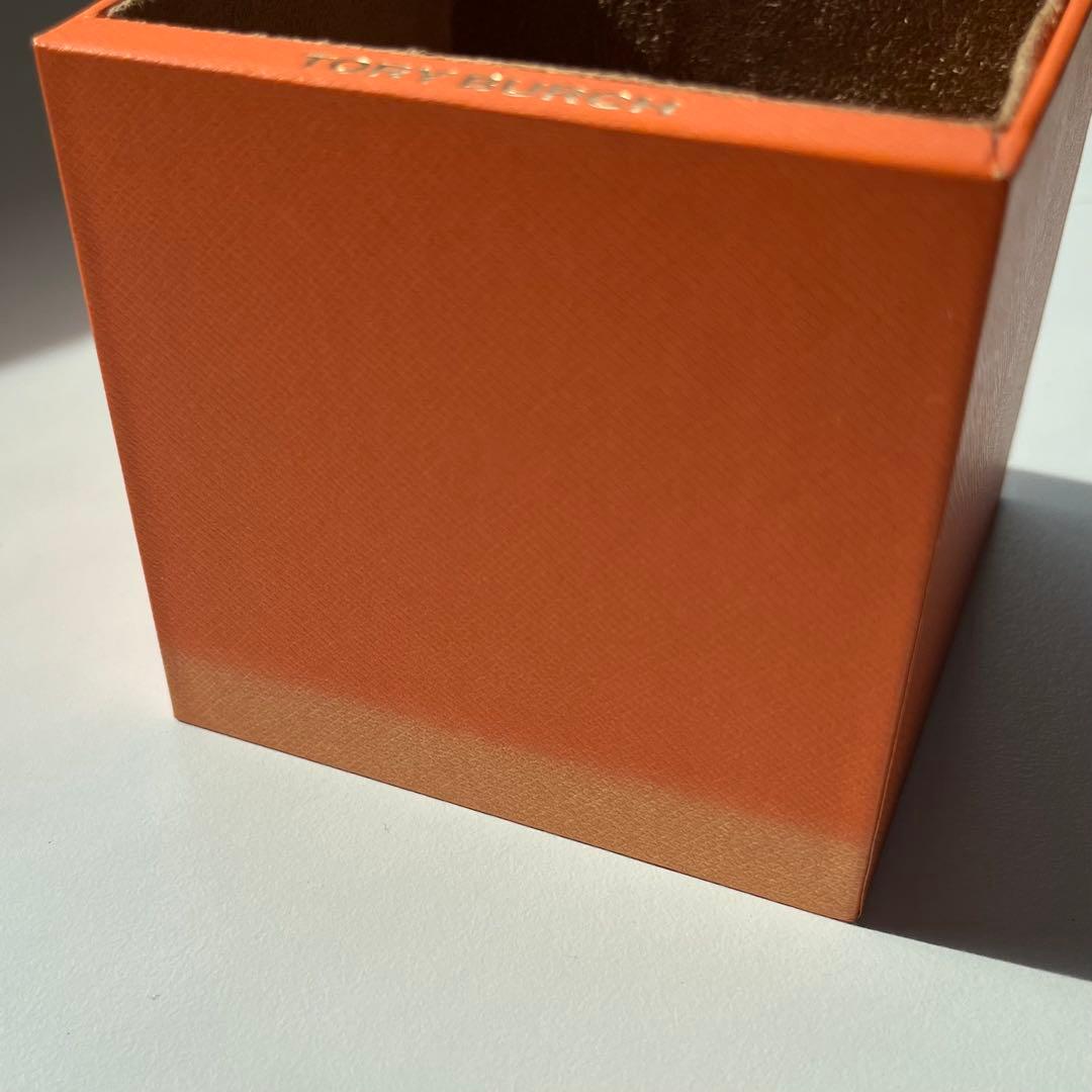 美品 TORYBURCH 腕時計 ブルーレザーストラップ TORYBURCH時計