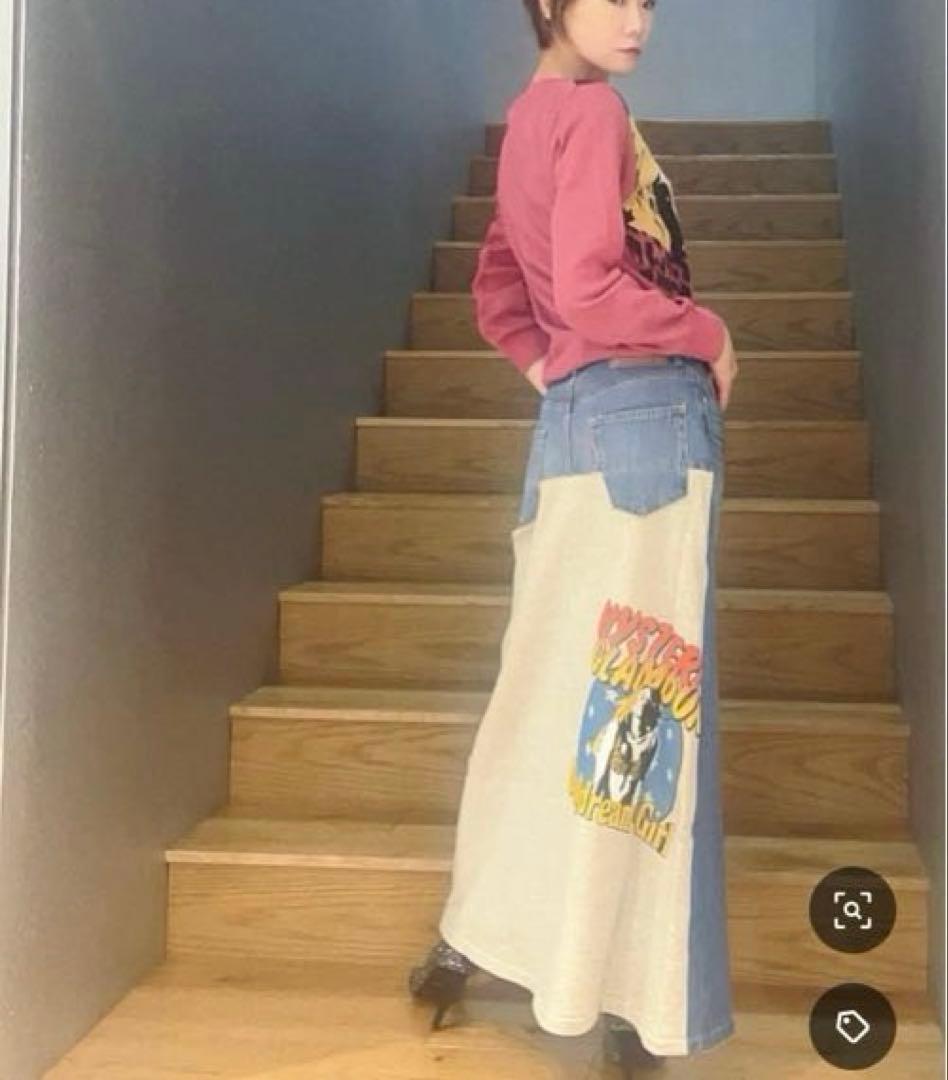 ヒステリックグラマーNEW WAVEジャカードショート丈 プルオーバー