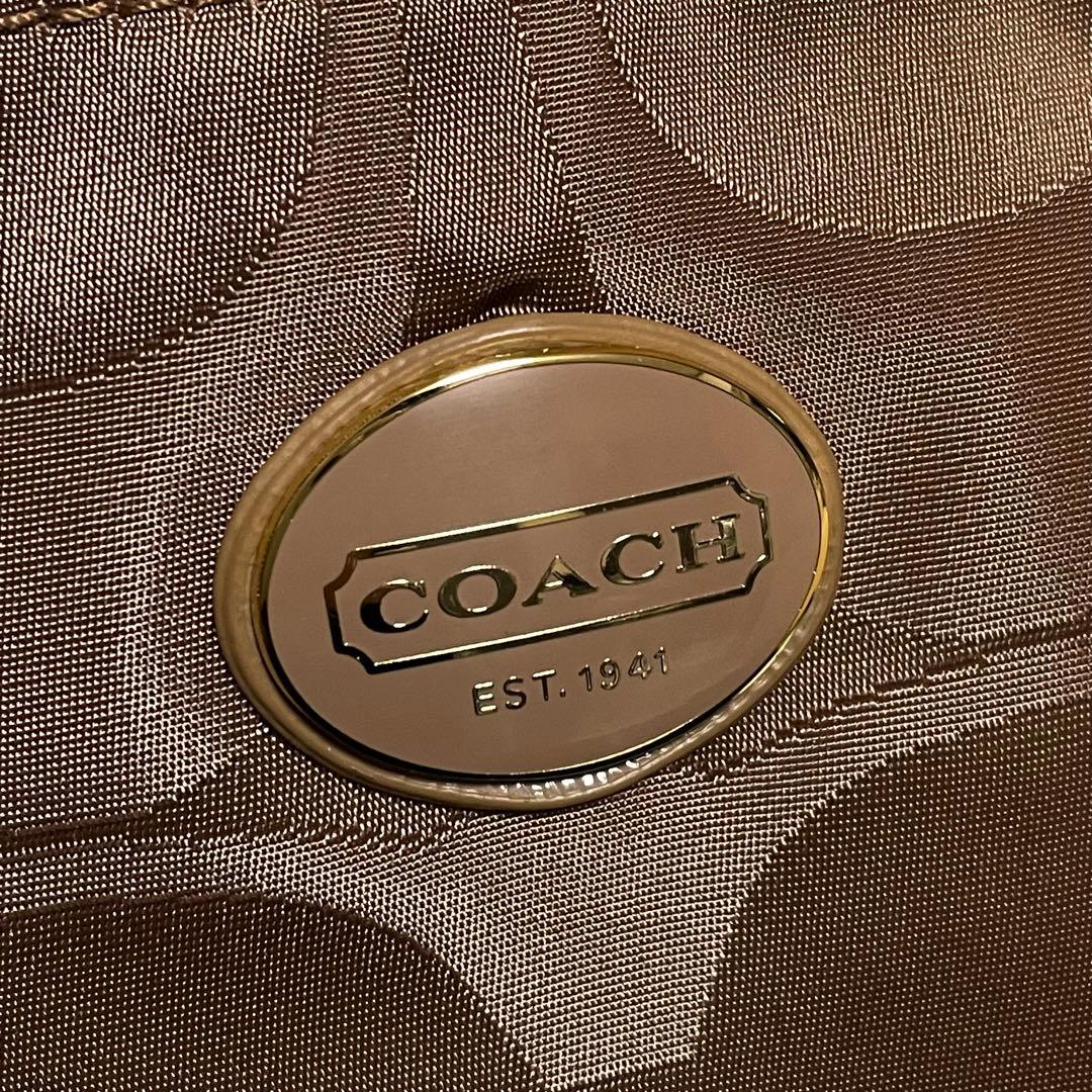 ✨新品未使用✨COACH 折りたたみエコバッグ トートバッグ ポーチ付き