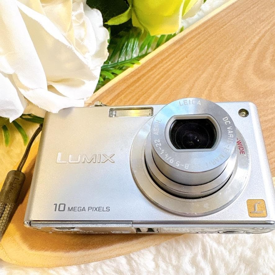 動作確認清掃済みバッテリー付パナソニックルミックスDMC-FX37コンデジ訳あり