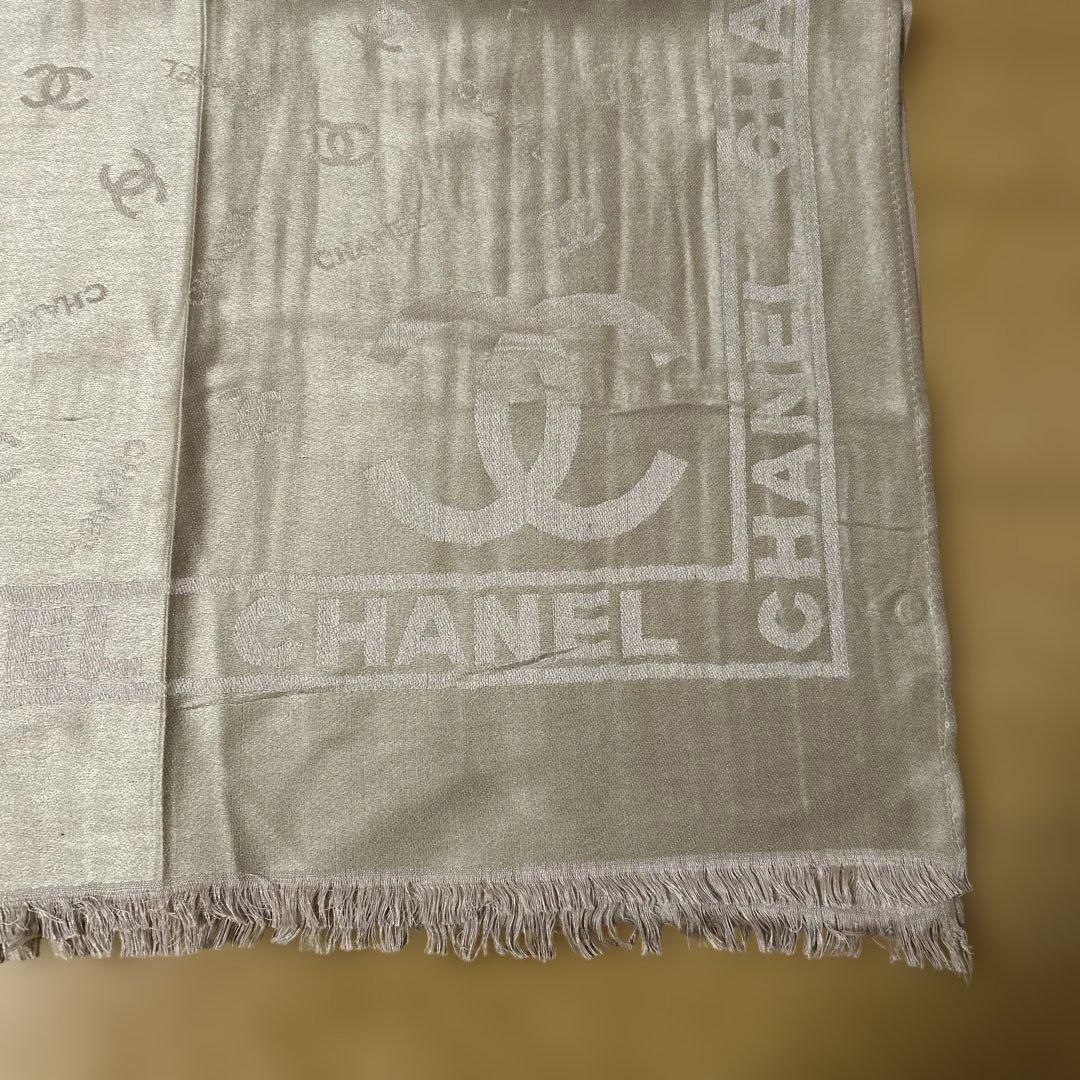 CHANEL ストール ベージュ【かな様】
