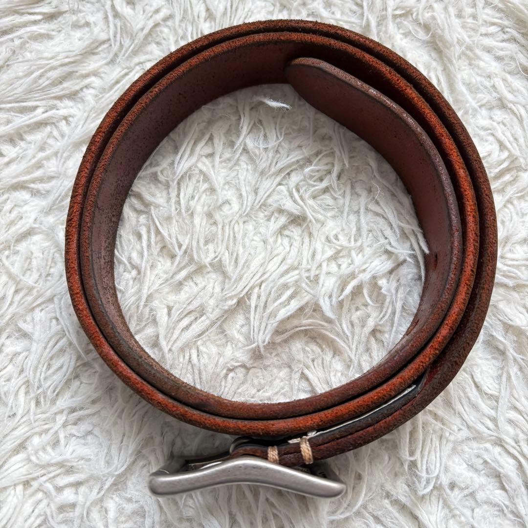 Vintage Works DH5679 35/89 レザー ベルト　缶付