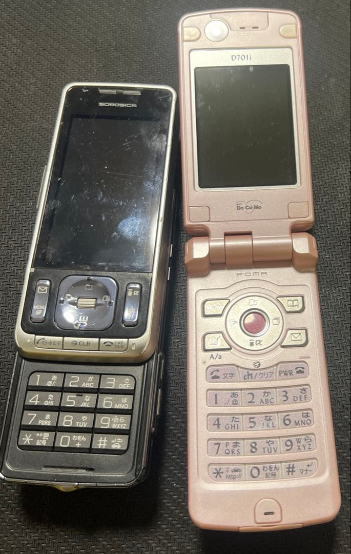 ガラケーまとめ売り　ジャンク　10台