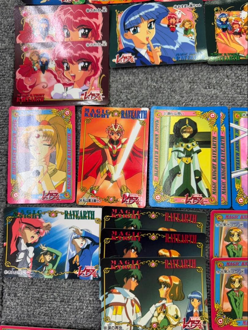 美品　魔法騎士レイアース アマダ PPカード　カードダス　134枚