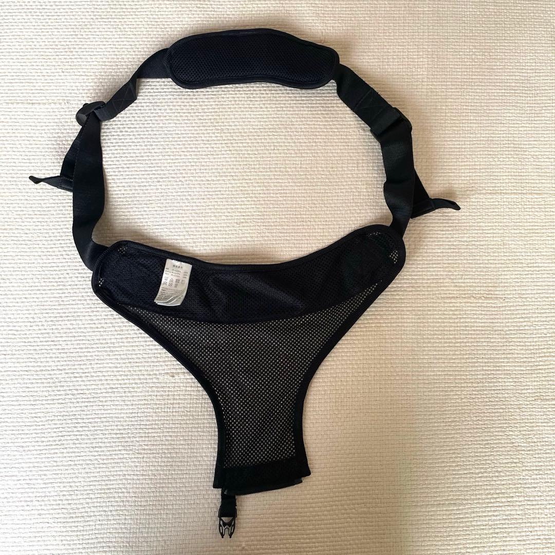【美品】ポルバン アドバンス ヒップシート　ブラック　別売シングルショルダー