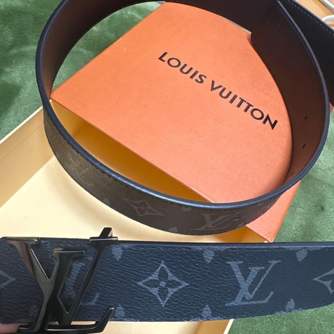 LOUIS VUITTON モノグラムベルト 巾着付き