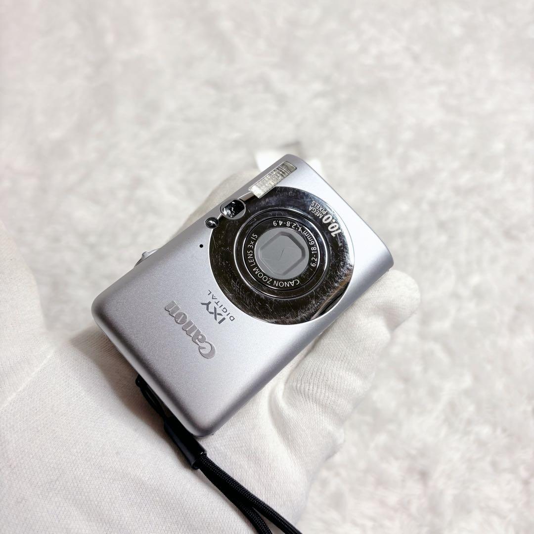 Canon IXY digital 110 IS シルバー 動作品
