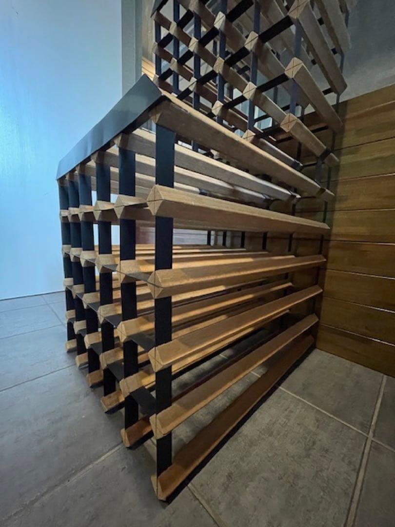 ハート■ボルデックスBORDEX/ワインラック/ストージ/什器90本用