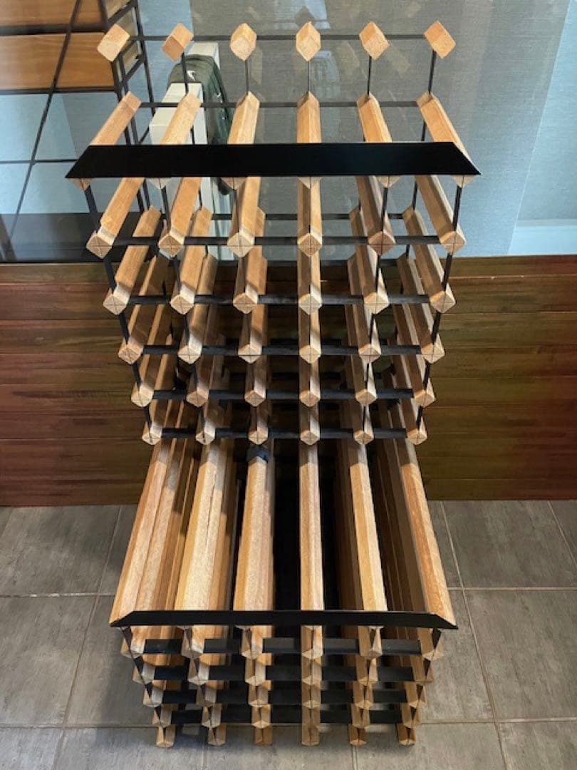 ハート■ボルデックスBORDEX/ワインラック/ストージ/什器90本用