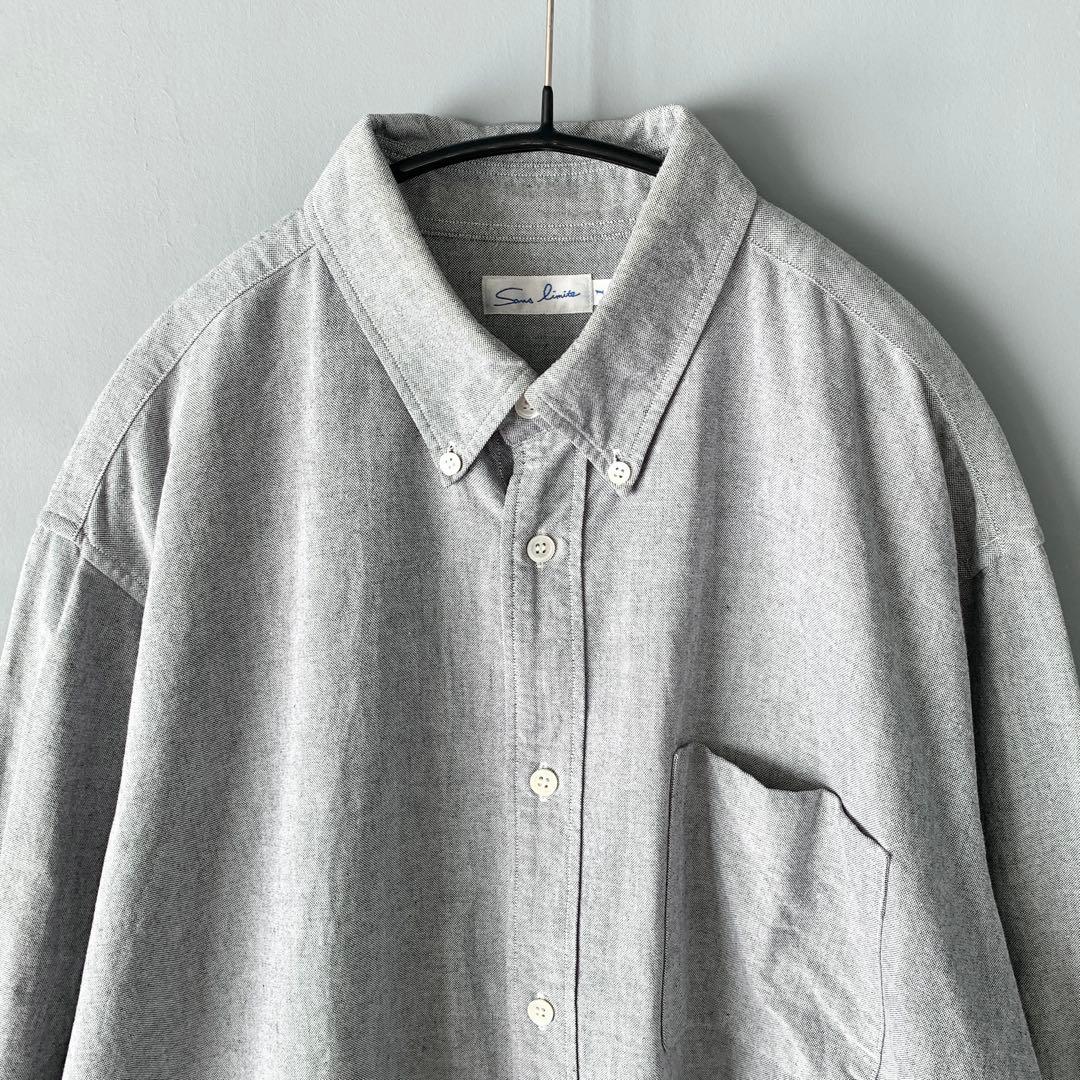 Sans Limite ワイド オックスフォードBDシャツ 0M サンリミット