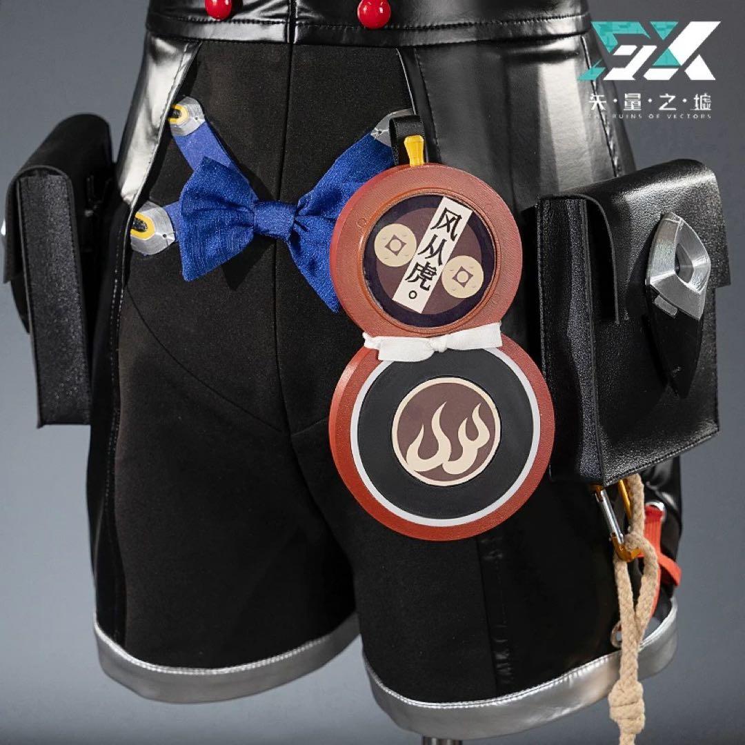 橘福福コスプレmサイズ　セット済みウイッグ/靴付き　ゼンゼロ