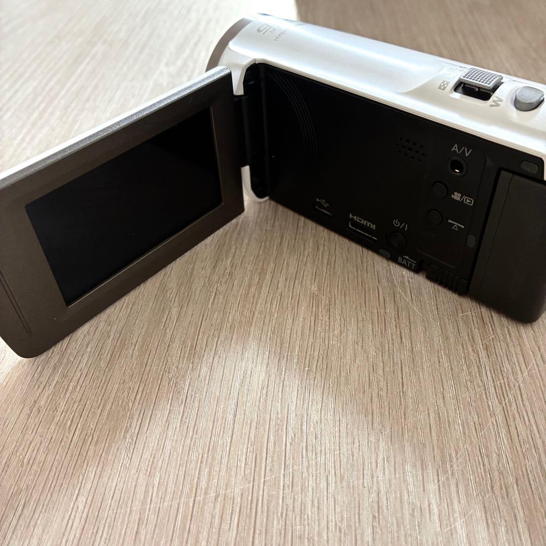 Panasonic HC-V360MS　ビデオカメラ 本体 ホワイト 付属品付