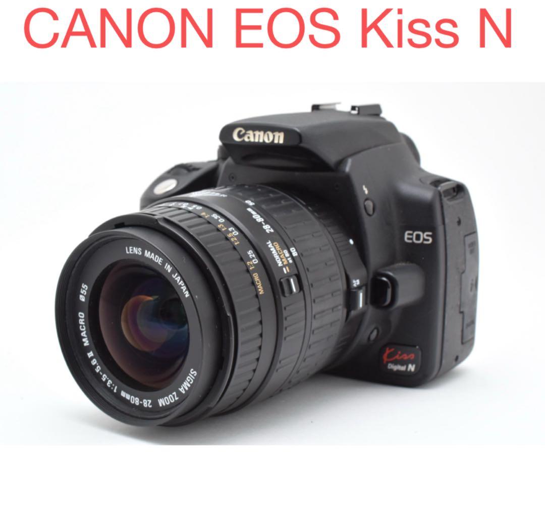 一眼レフカメラCANON EOS KISS Digital N 標準レンズセット