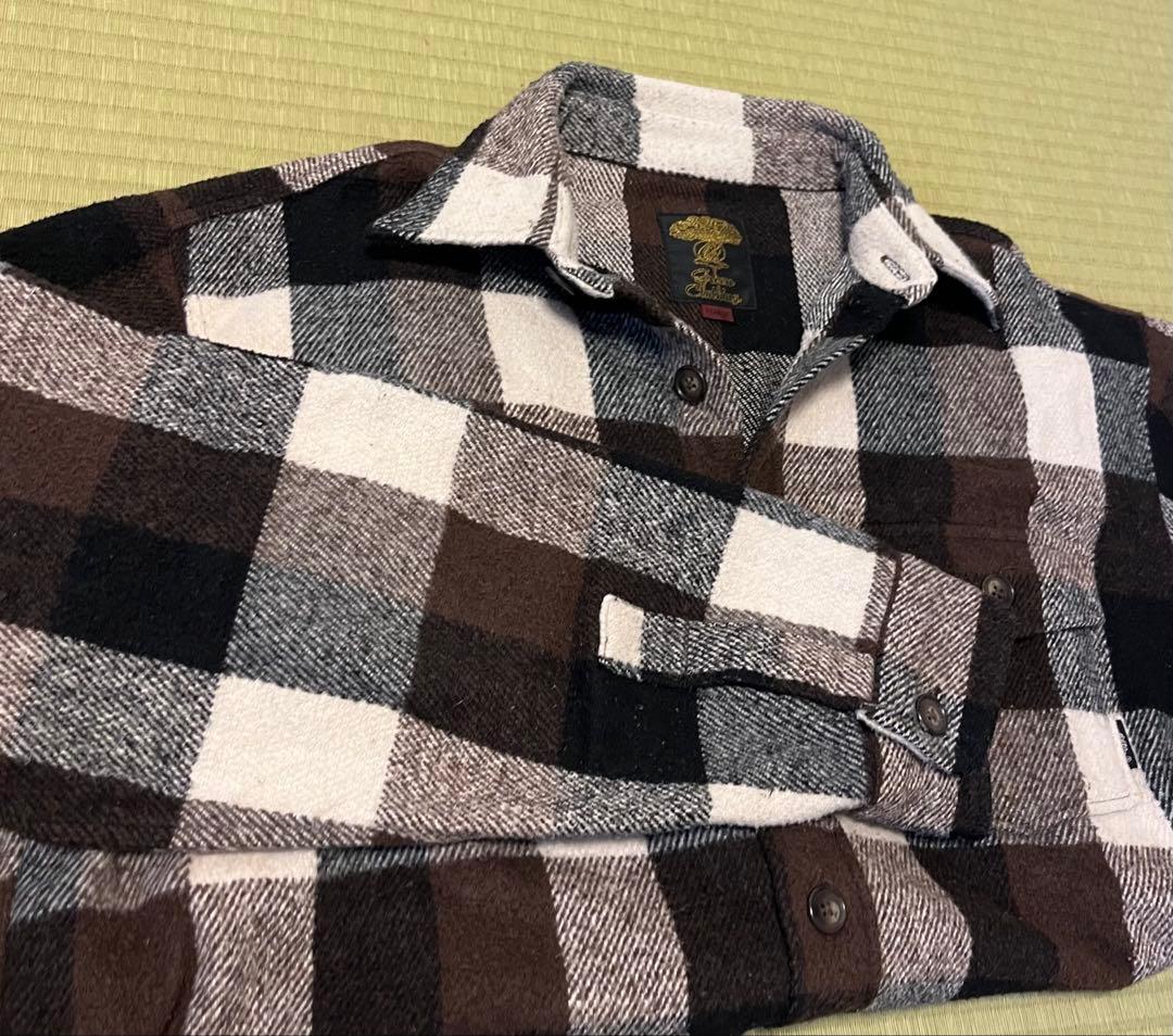 ア*ン様 グリーンクロージング　green clothing ウールシャツ