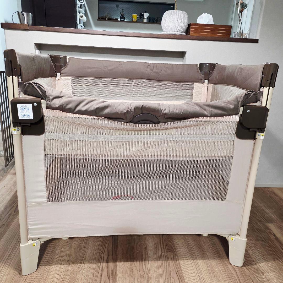 Apricaアップリカ ココネルエアー ベビーベッド ココア