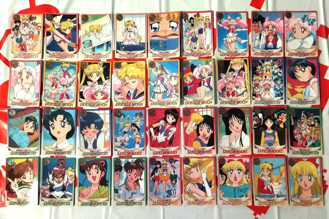 258枚 ノーマルコンプ カードダス セーラームーン グラフィティシリーズ１～７