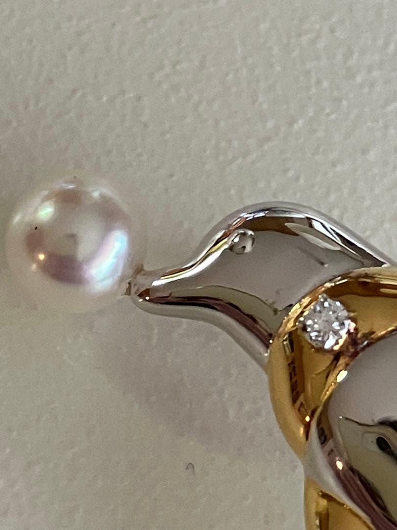 MIKIMOTO ミキモト　パール　ブローチ