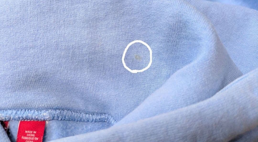 Supreme Satin Appliqué Hooded Sweatshirt