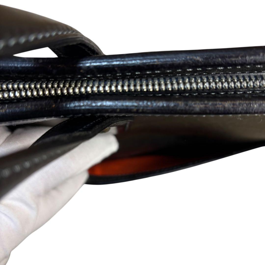 万双　2way ブライドルレザーブリーフケース　ビジネスバッグ　自立　カーキ　黒