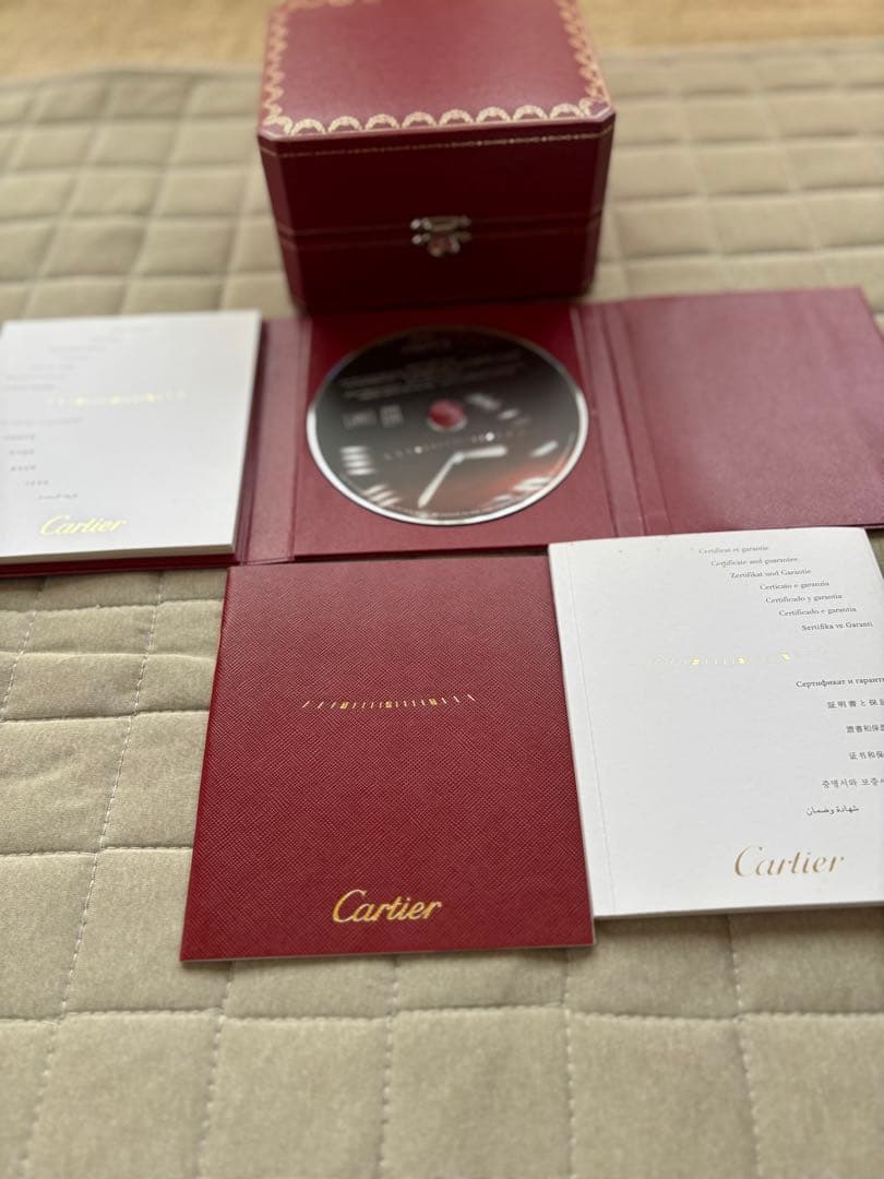 カルティエ Cartier タンクフランセーズSM レディース 腕時計