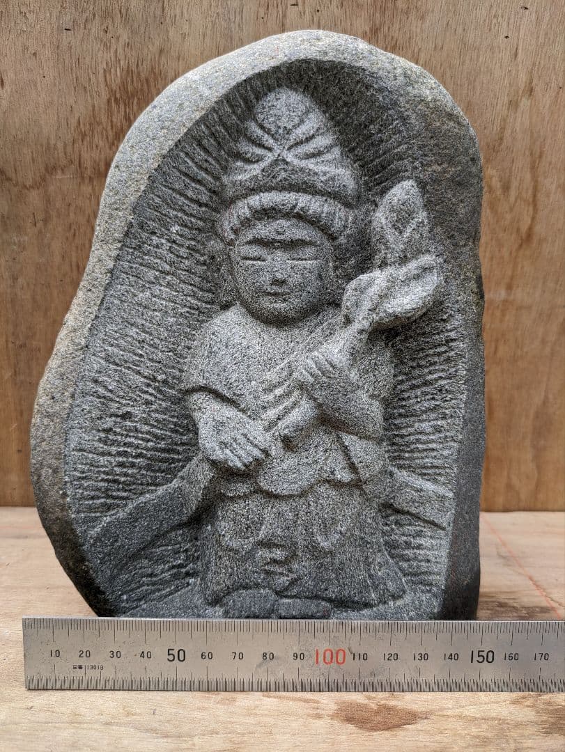 石仏、観音、聖観音菩薩、石仏彫刻