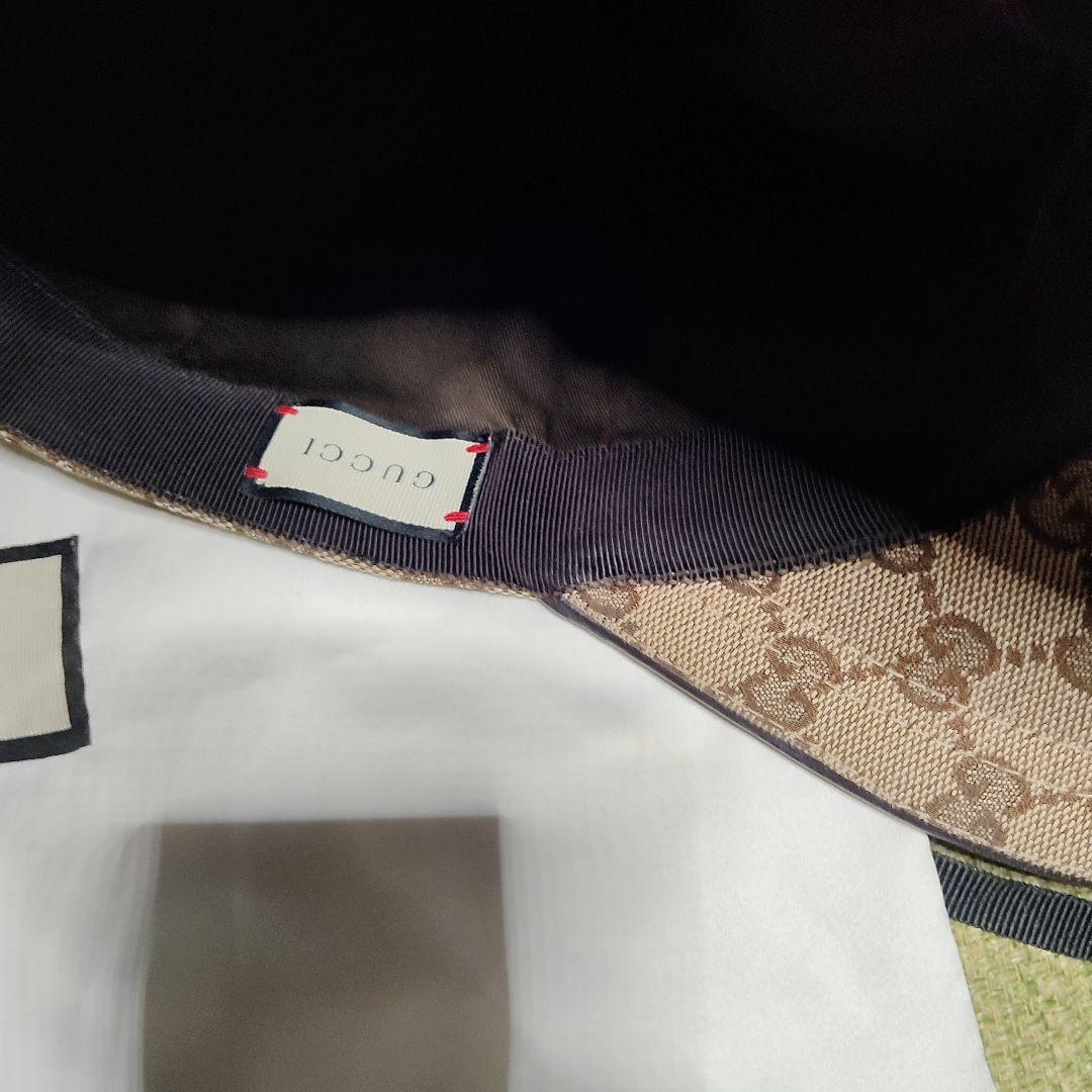 週末SALE！正規品ほぼ未使用！GUCCI GGキャップ付属品、保存袋