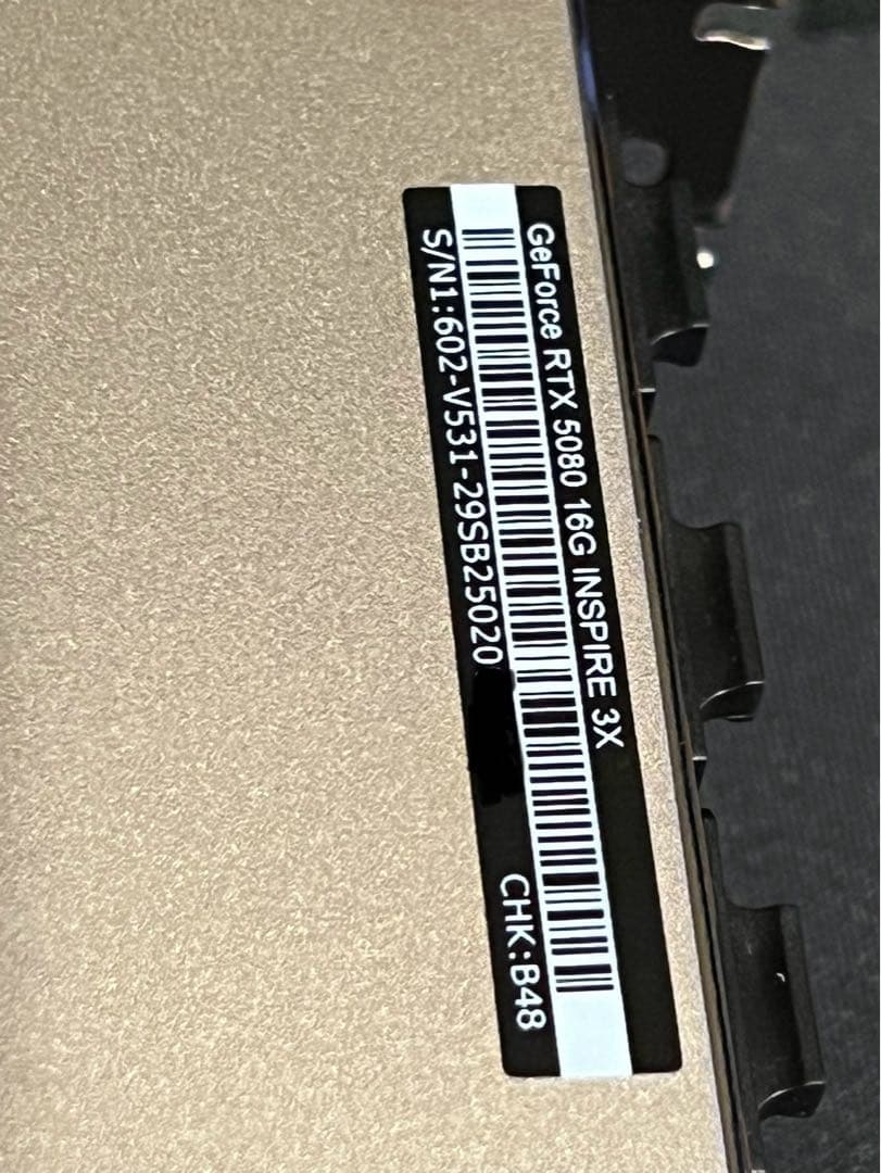 GeForce RTX™ 5080 16G INSPIRE 3X