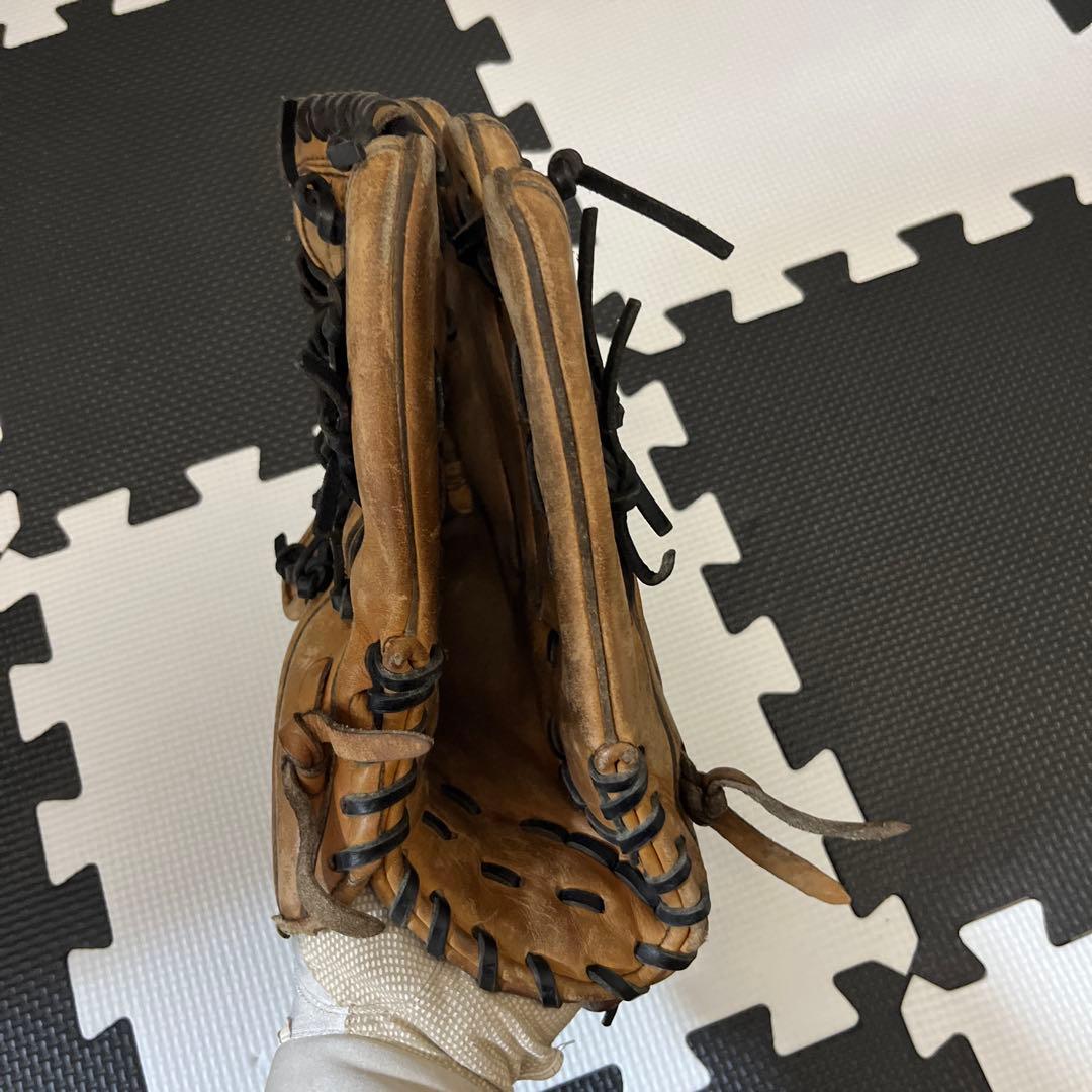 ASICS GOLDSTAGE 硬式グローブ ブラウン