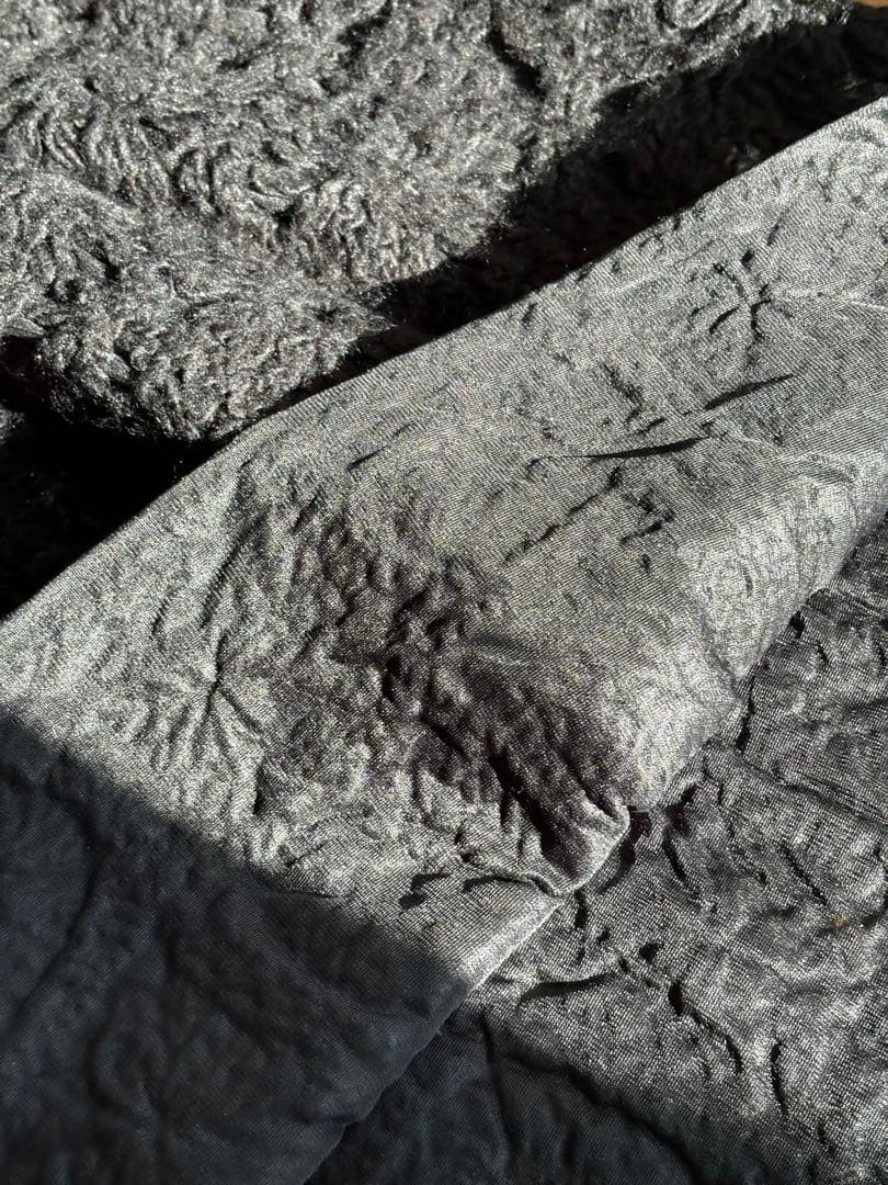 【希少美品】コムデギャルソン ウール仕立てスカートS(日本M)ネイビー(濃紺)