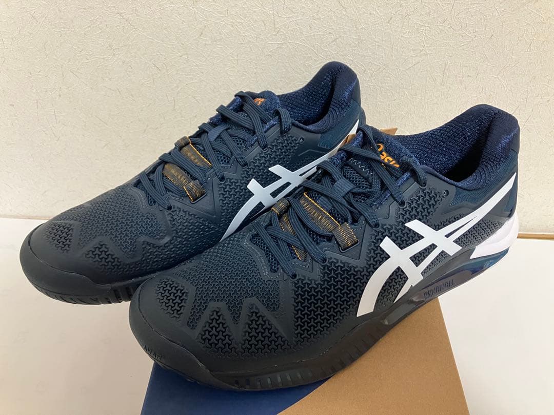 アシックス ゲルレゾリューション8 メンズ　26.5cm フレンチブルー　ac