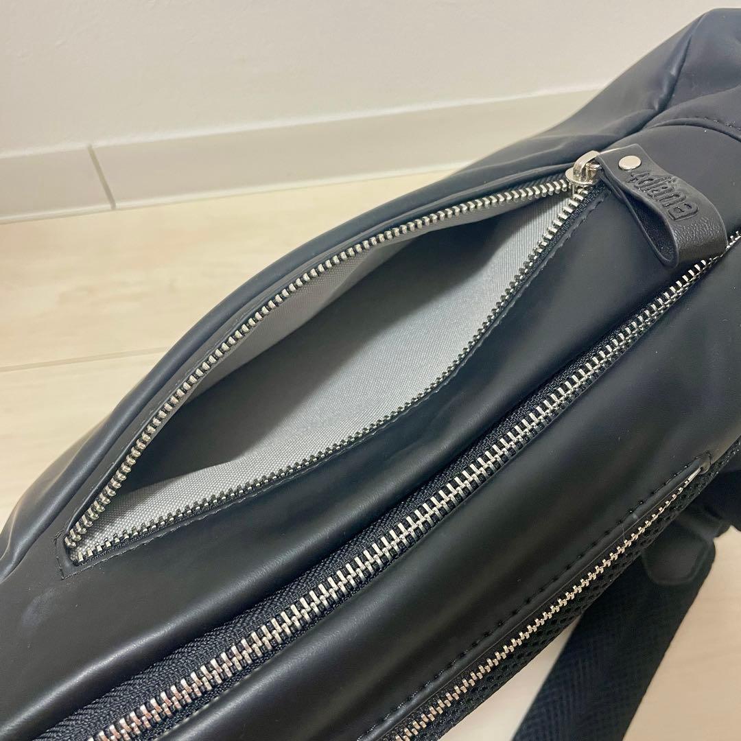 ✨️美品✨️+diana ダイアナ シリコンレザーA4リュック ブラック 保存袋付