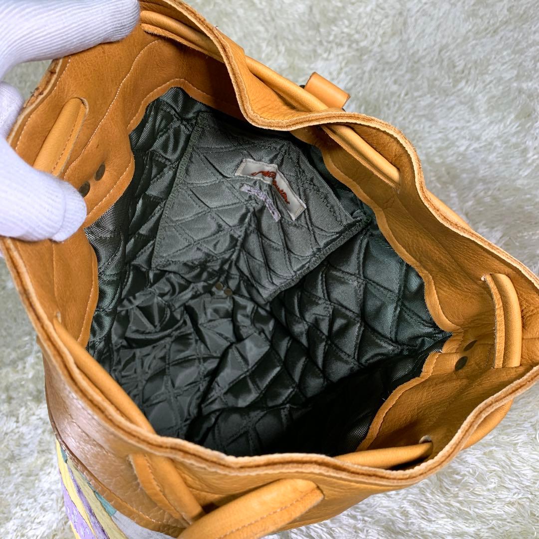 ナスングワム アーリーモーニング コラボ ワンハンド ボンサック パッチワーク