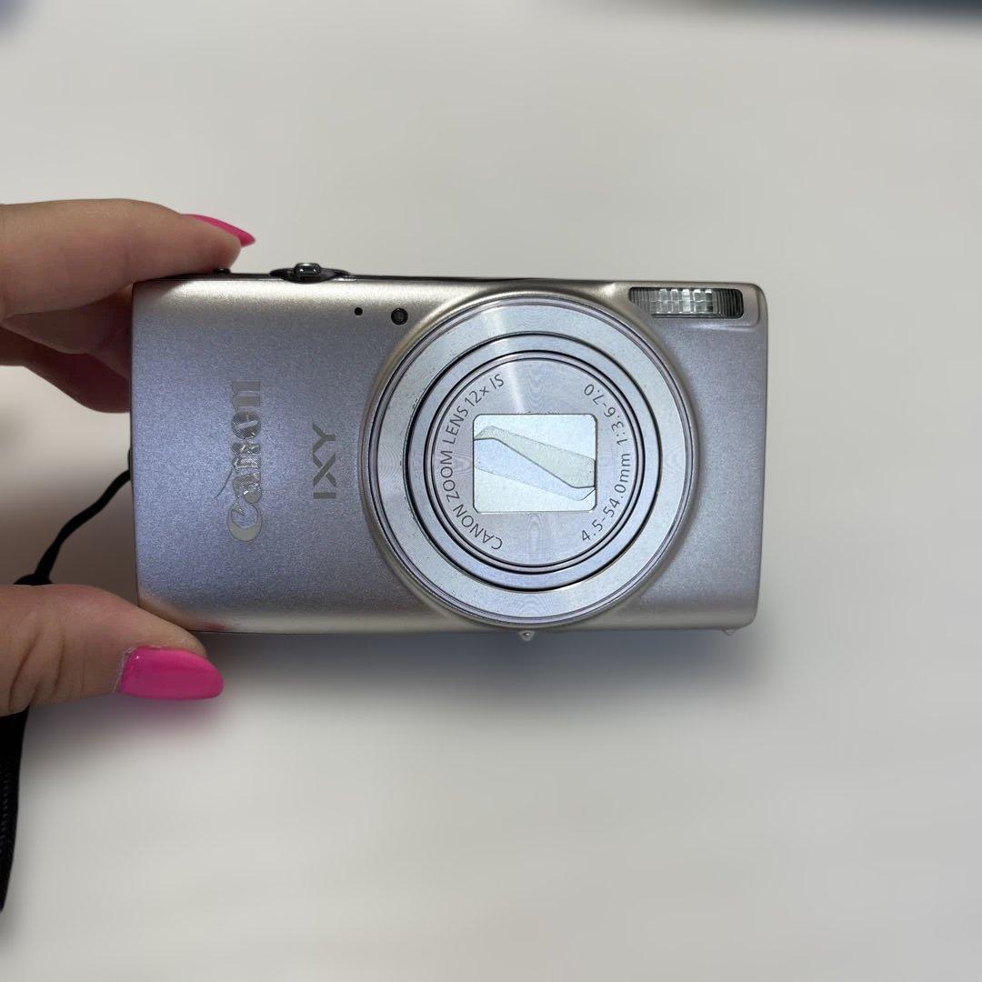 Canon IXY 650 シルバー コンパクトデジタルカメラ キャノン
