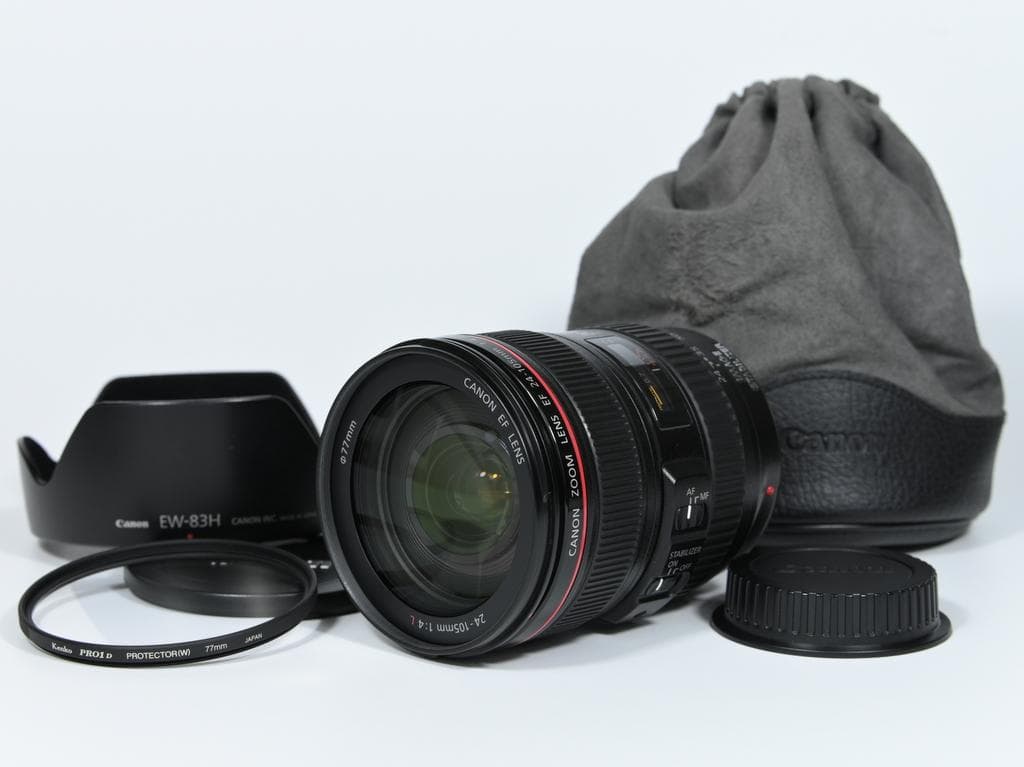【超美品】 キヤノン　Canon EF 24-105mm F4 L IS USM