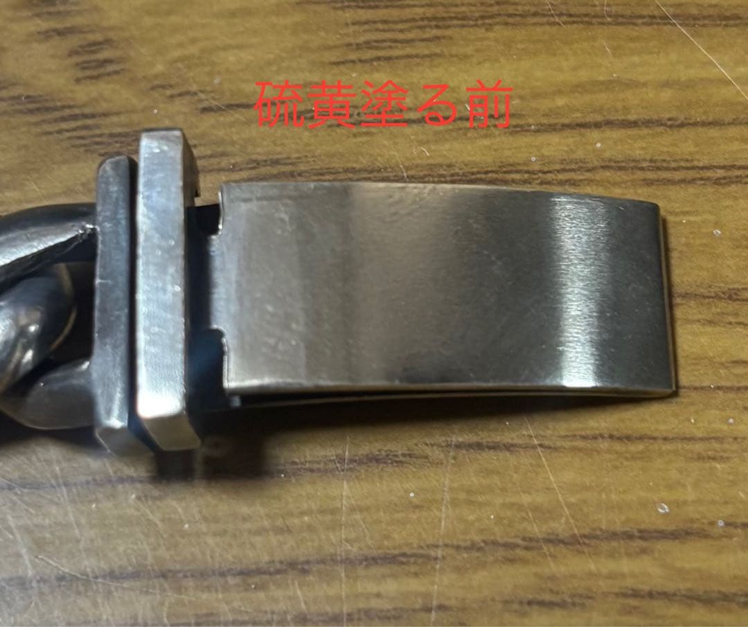 SILVER925ブレスレット925 刻印あり 重量132g 美品 極太