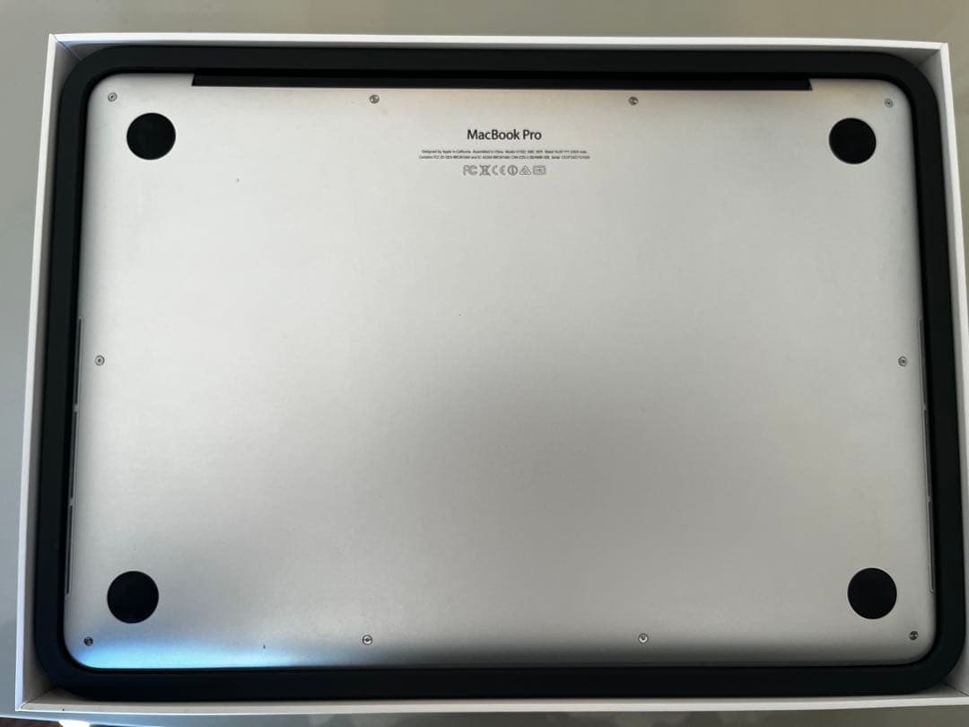 MacBook Pro 13インチ 1TB SSD Retina 2014