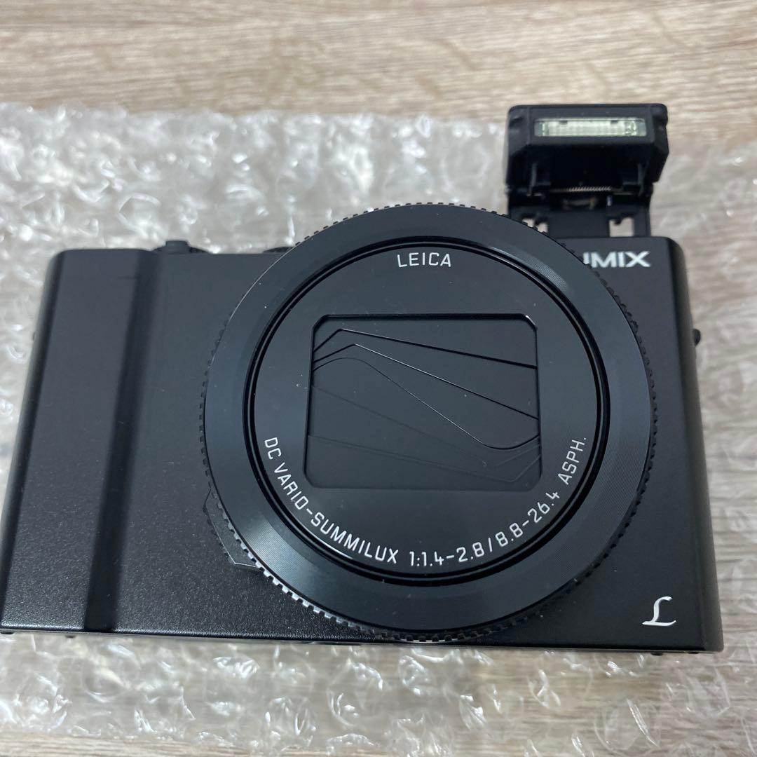 パナソニック コンパクトデジタルカメラ ルミックス ブラック DMC-LX9-K