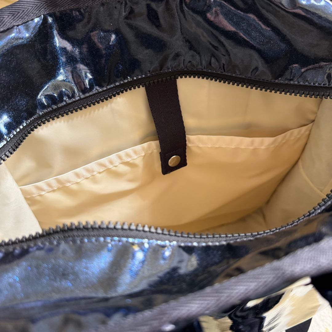 美品レスポートサックひとりつぷコラボ　アーバンエディターズバックパック　ネイビー