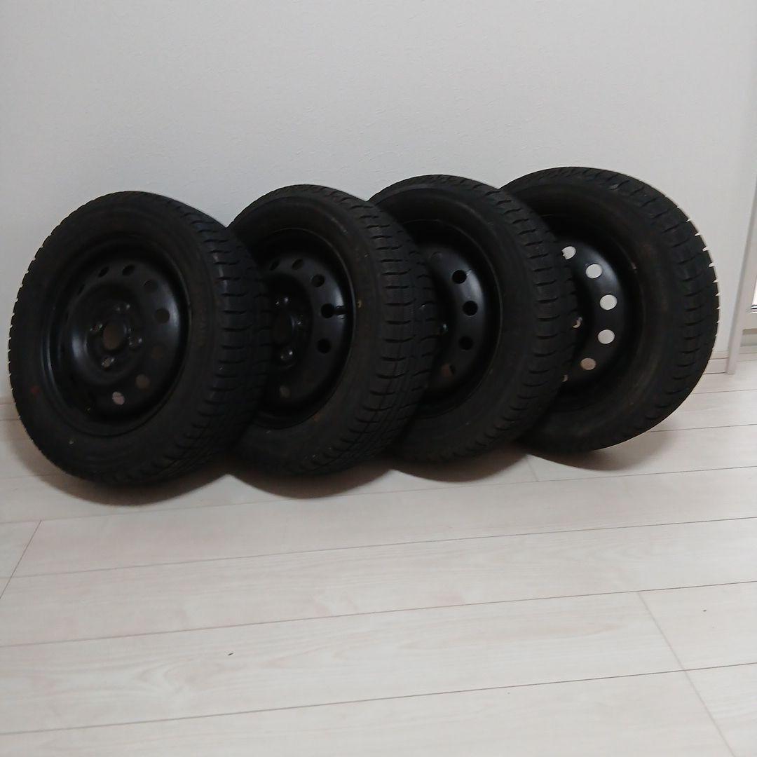 【No.②】軽自動車用スタッドレスタイヤ　4本のうち2本