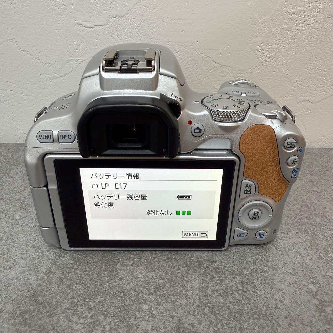 Canon EOS Kiss X9 シルバー レンズセット