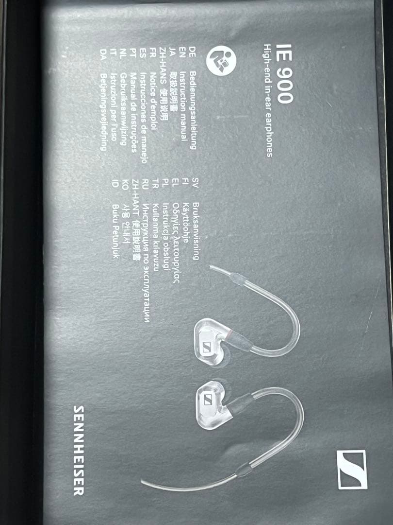 【極美品】Sennheiser ゼンハイザー IE 900 2025年製 有線