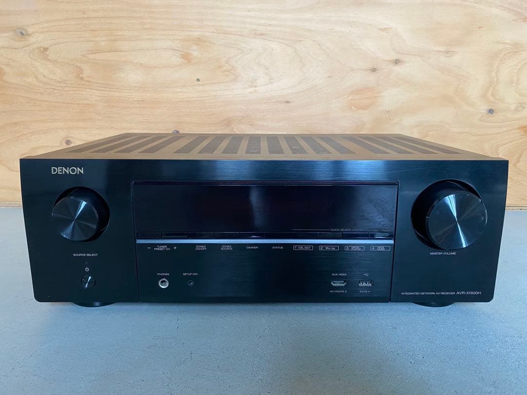 DENON AVR-X1600H デノン AVアンプ