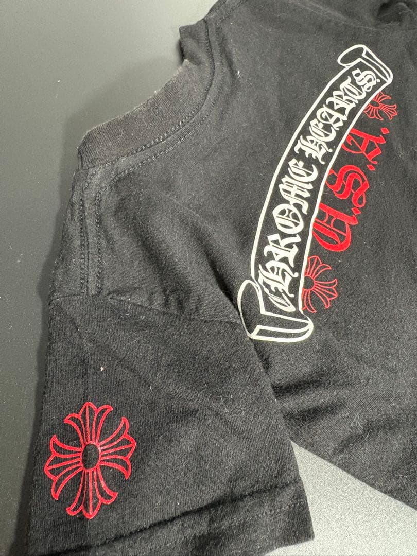 Chrome Hearts 黒 Tシャツ 子供用