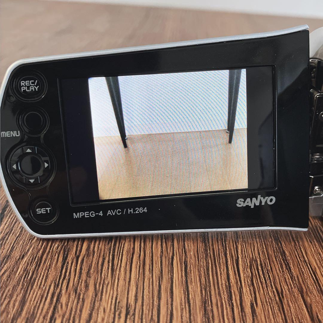 【動作品】SANYO Xacti DMX-CS1 フルハイビジョンムービーカメラ