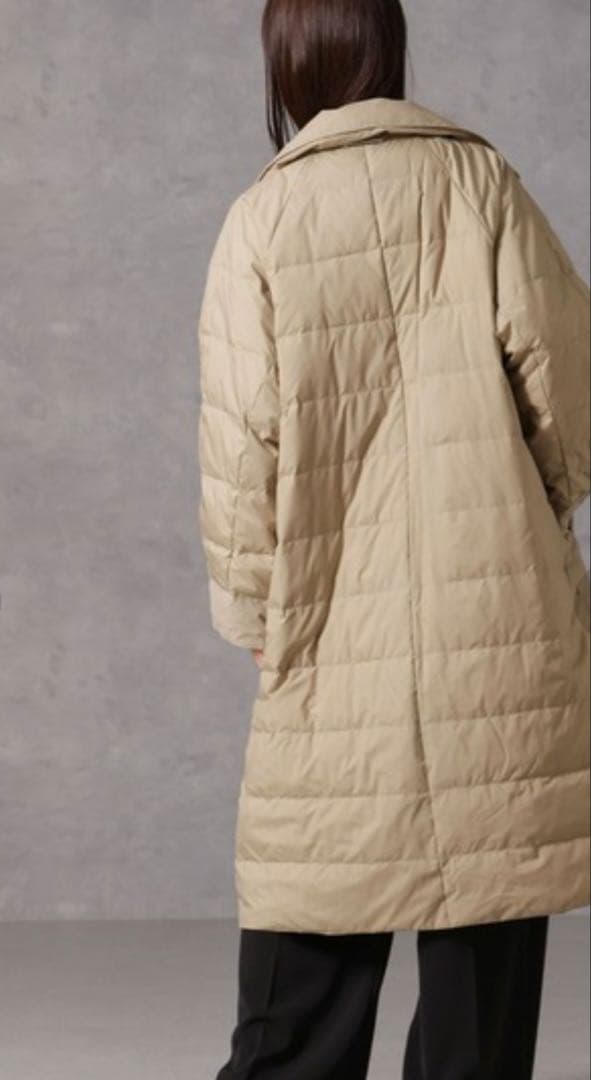 2024AW ナノユニバース 西川ダウン(R) リバーシブルライトコート