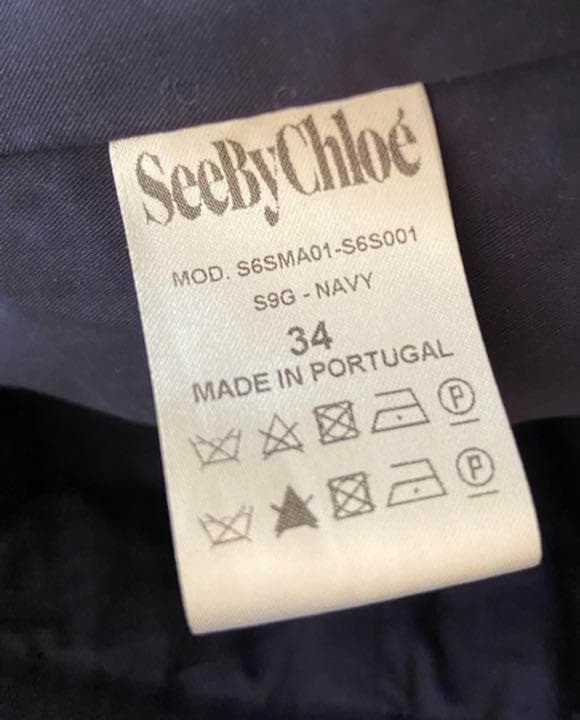 SEE BY CHLOE シーバイクロエ モッズコート ボア サイズ34