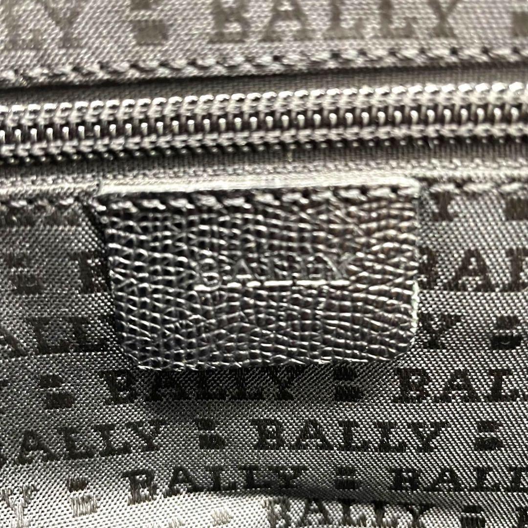 美品　大容量　バリー　ボストンバッグ　トートバッグ　サフィアーノレザー　黒