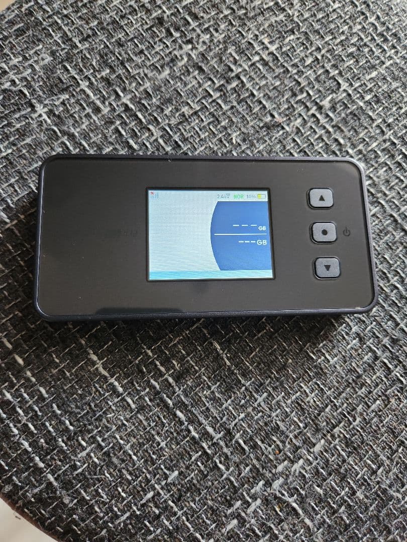 Speed Wi-Fi 5G X12 NAR03 シャドーブラック