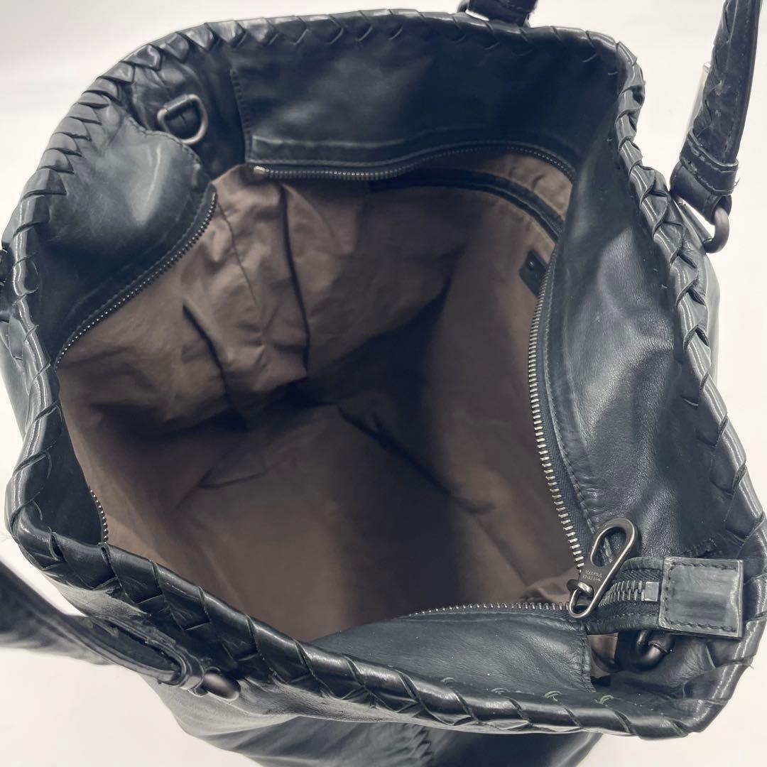 【美品】ボッテガヴェネタ トートバッグ2way イントレチャートA4 ビジネス