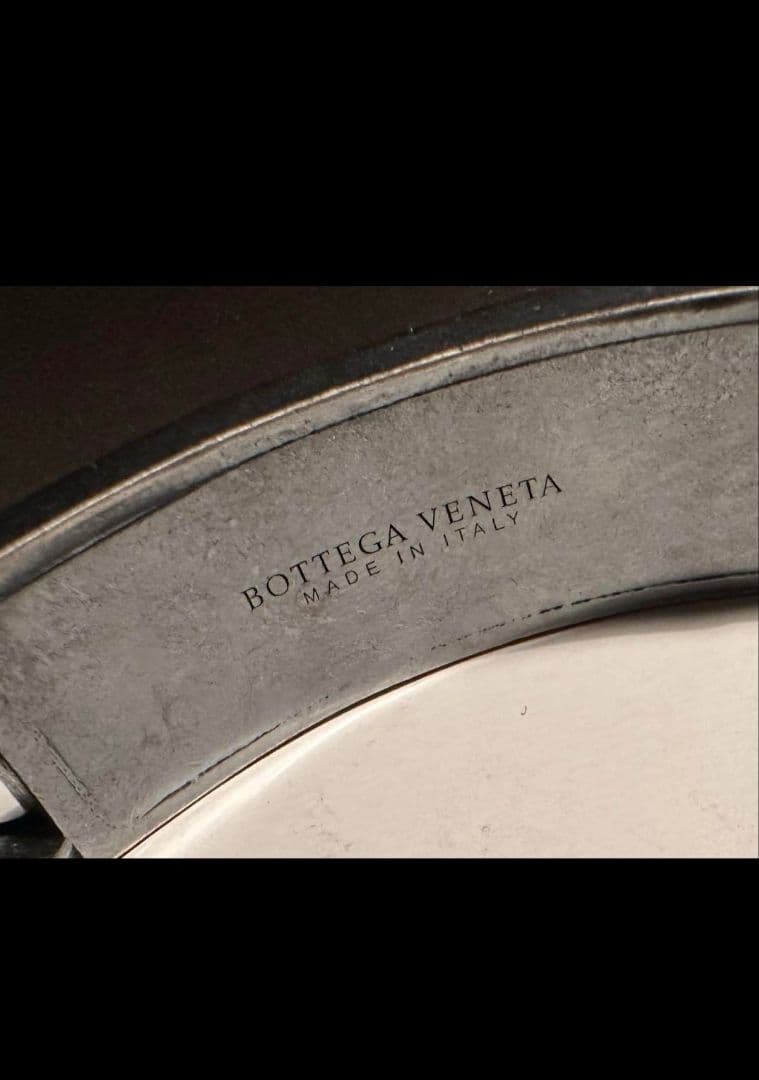 定価15万位 ボッテガヴェネタ ブラックシルバー アクセサリー ブレス 925